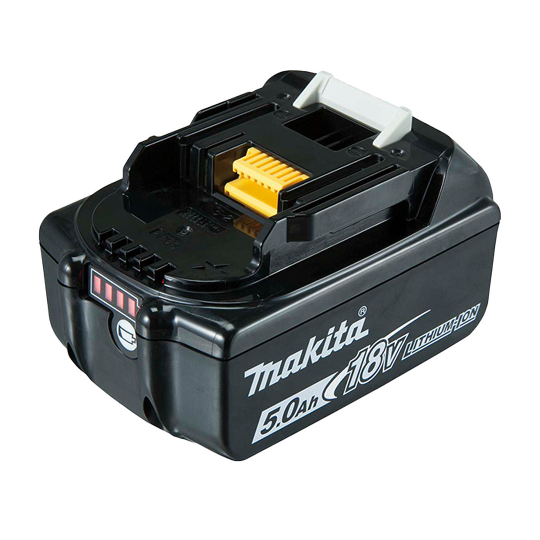 Makita 18V 5.0Ah Lithium-Ion Battery Twin Pack with Charger and Storage Case