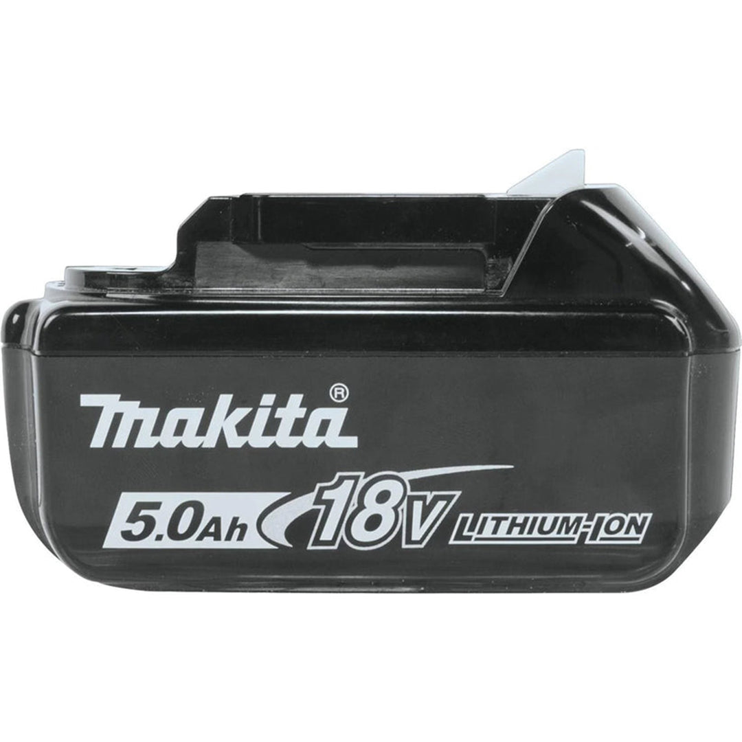 Makita 18V 5.0Ah Lithium-Ion Battery Twin Pack with Charger and Storage Case